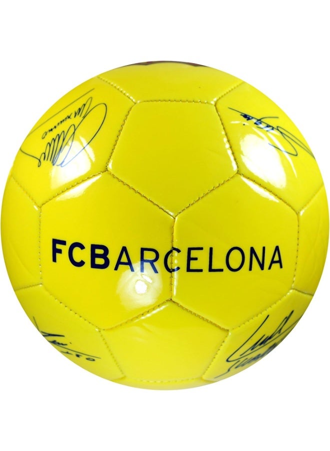 Icon Sports كرة قدم FC Barcelona أصلية مرخصة مقاس 5-13-3 - Image 3