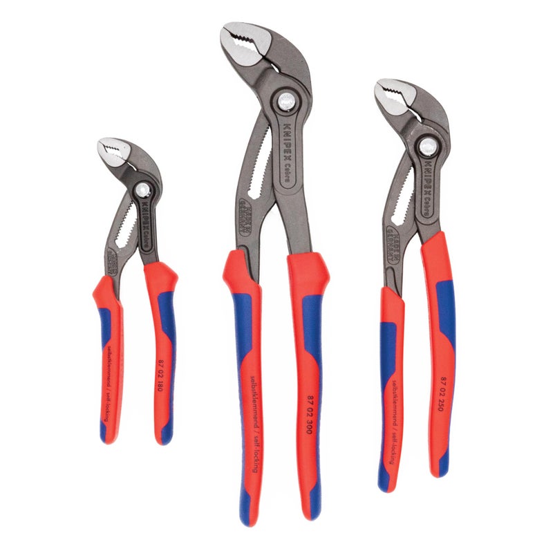 KNIPEX - 9K 00 80 05 US Tools - 3 Piece Multi-Component Cobra Set (7, 10, & 12) (9K008005US) - Image 1