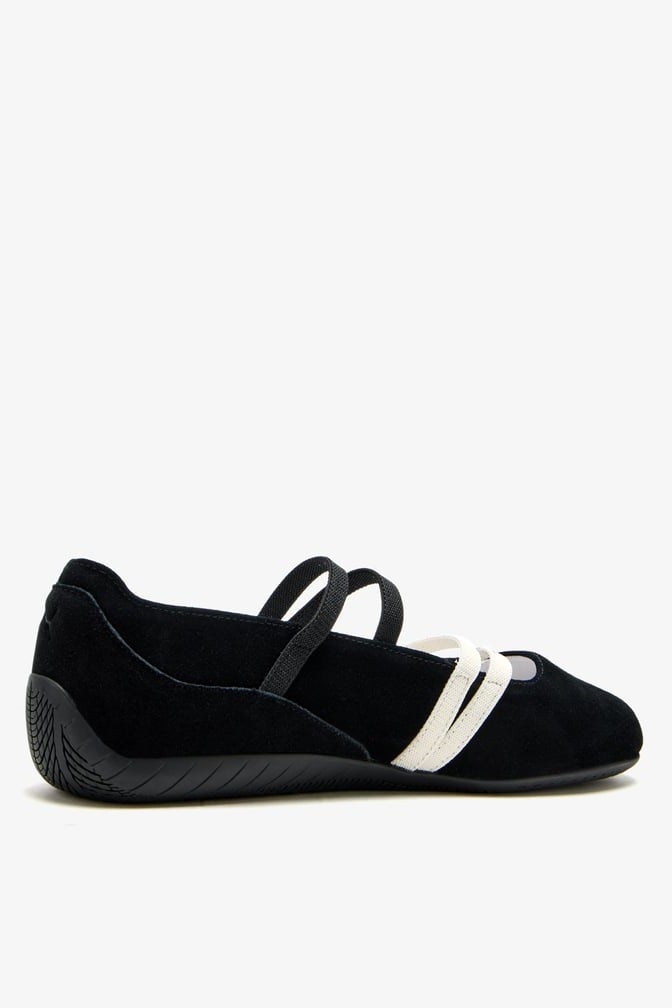 PUMA Speedcat Ballet Flats for Women | Black White| Comfort Shoes - Image 5