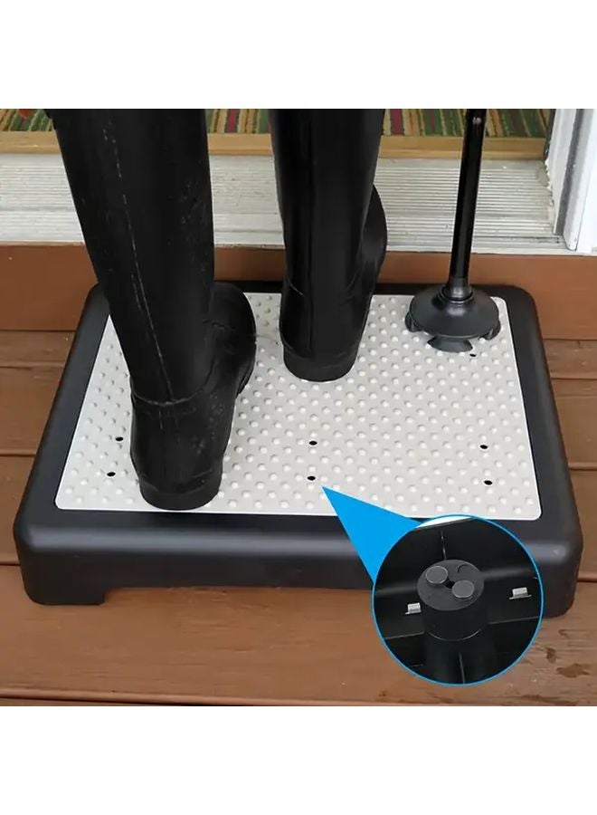 1 قطعة مقعد خطوة متين مقاوم للانزلاق للكبار وكبار السن للاستخدام الداخلي والخارجي - Image 5