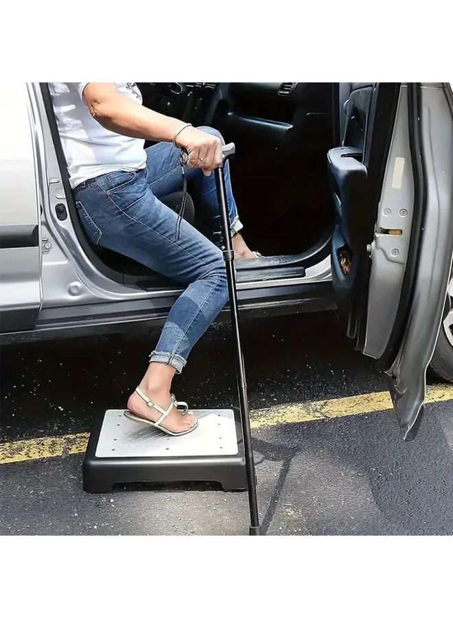 1 قطعة مقعد خطوة متين مقاوم للانزلاق للكبار وكبار السن للاستخدام الداخلي والخارجي - Image 2