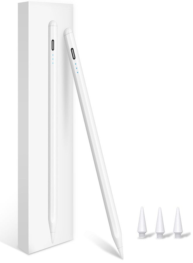 Xiron Stylus Pen for iPad (2025-2018), Fast Charge Pencil for iPad A16 11th/10/9/8/7/6 Gen, Air M3 & M2 2024 11"/13"/5/4/3th, Pro M4 M5 11"/13"/12.9", Mini A17 Pro 7/6/5, Palm Rejection, Tilt Sensitivity - Image 1