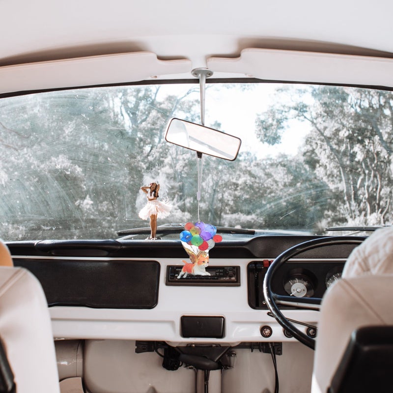 1Pc Animal Balloon Car Pendant Colorful Car Interior Decoration Festive - Image 3