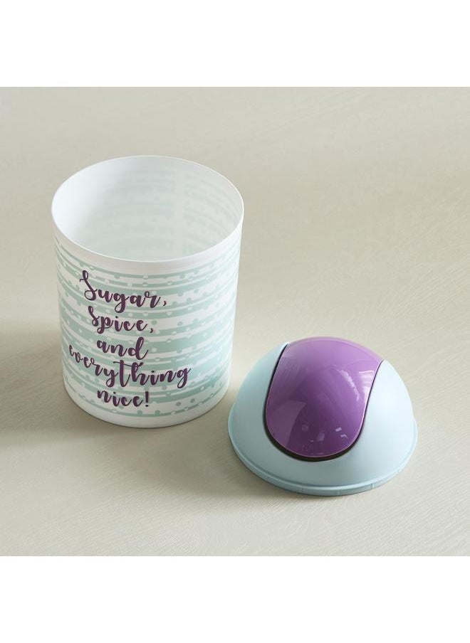 Home Box Ivy Meadows Gemini Dustbin - 19x31 cm  - Image 2