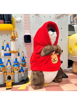 Blessing Little Otter Doll Doll Doll Plush Toy Pillow Children's Birthday Gift Girls Send Boys School-Color:Close-eyed Otter-red Bear Head Sweatshirt-Height:20- 29cm [ready Stock Will Be Shipped In Seconds] - pzsku/Z952849EF22DA9BB6359EZ/45/1745539922/b4861a69-75a3-46c0-95e6-fb7707a81448