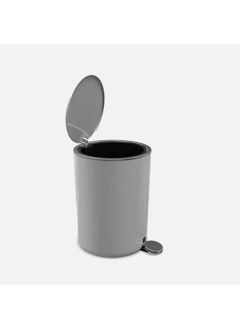Primanova - Lenox 5lt Pedal Dustbin Gray - Image 1