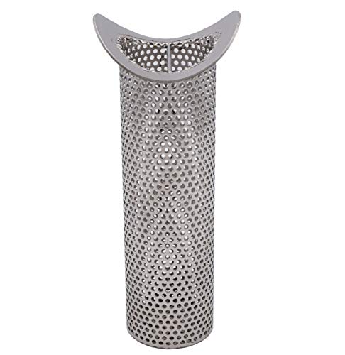 Drain-Net 3" x 8" Long Trench Drain Strainer Insert - Stainless Steel - Image 1