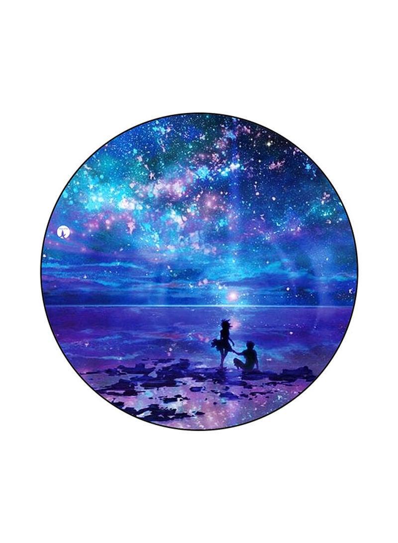 RKN A Man And A Woman Printed Mouse Pad Multicolour