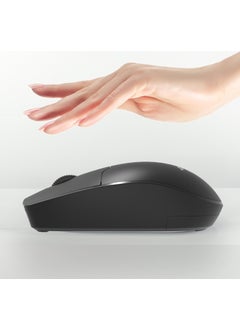 lecoo WS204 Wireless 1200DPI 3-Button Optical Black Mouse  - Image 5