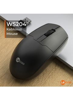 WS204 Wireless 1200DPI 3-Button Optical Black Mouse - pzsku/Z952892C97F26600FE674Z/45/_/1739962249/2b69e036-bd45-4a65-99b1-26b4c54f2c7d