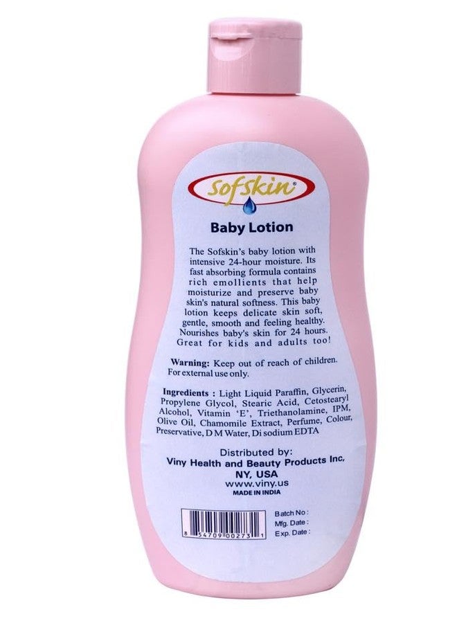 Sofskin (American Brand) Premium Baby Lotion 300 ml. Keeps Body Cool. Suitable for adults also. - 2 Nos. - Image 3