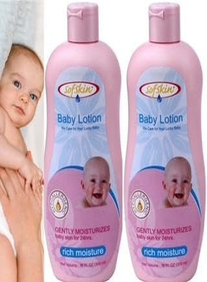 Sofskin (American Brand) Premium Baby Lotion 300 ml. Keeps Body Cool. Suitable for adults also. - 2 Nos. - Image 1
