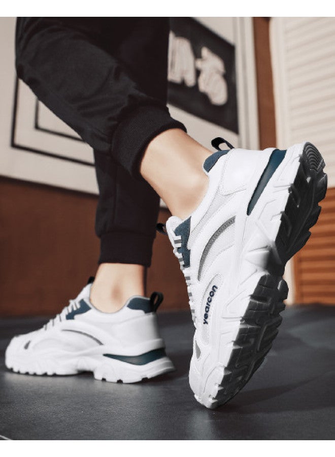 YEARCON Men's Shoes Autumn Style Mesh Shoes For Men, Men's Casual Shoes, Outdoor Sports Shoes, Thick Sole Dad Shoes, Running Shoes - Image 1