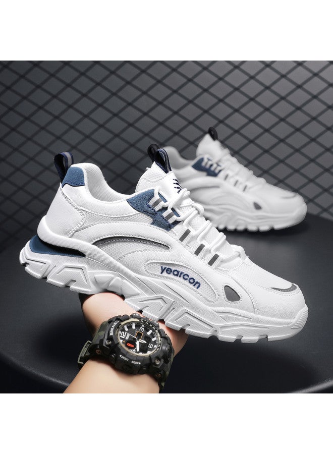 YEARCON Men's Shoes Autumn Style Mesh Shoes For Men, Men's Casual Shoes, Outdoor Sports Shoes, Thick Sole Dad Shoes, Running Shoes - Image 2