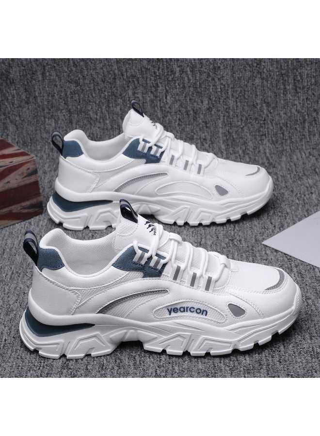 YEARCON Men's Shoes Autumn Style Mesh Shoes For Men, Men's Casual Shoes, Outdoor Sports Shoes, Thick Sole Dad Shoes, Running Shoes - Image 4