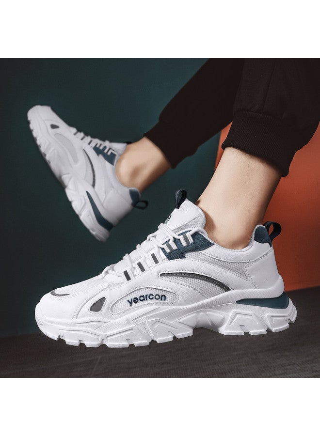 YEARCON Men's Shoes Autumn Style Mesh Shoes For Men, Men's Casual Shoes, Outdoor Sports Shoes, Thick Sole Dad Shoes, Running Shoes - Image 5