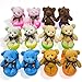 Abakuku 12 Pcs Prefilled Easter Eggs Plush Toy315in Bright Colorful Eggs Prefilled with Variety Plush Toy Easter Basket Stuffers Party Favors Gift Bags - Image 2