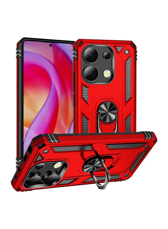 The Bros Case For Xiaomi Redmi Note 13 4G Shockproof TPU + PC Phone Case with Holder