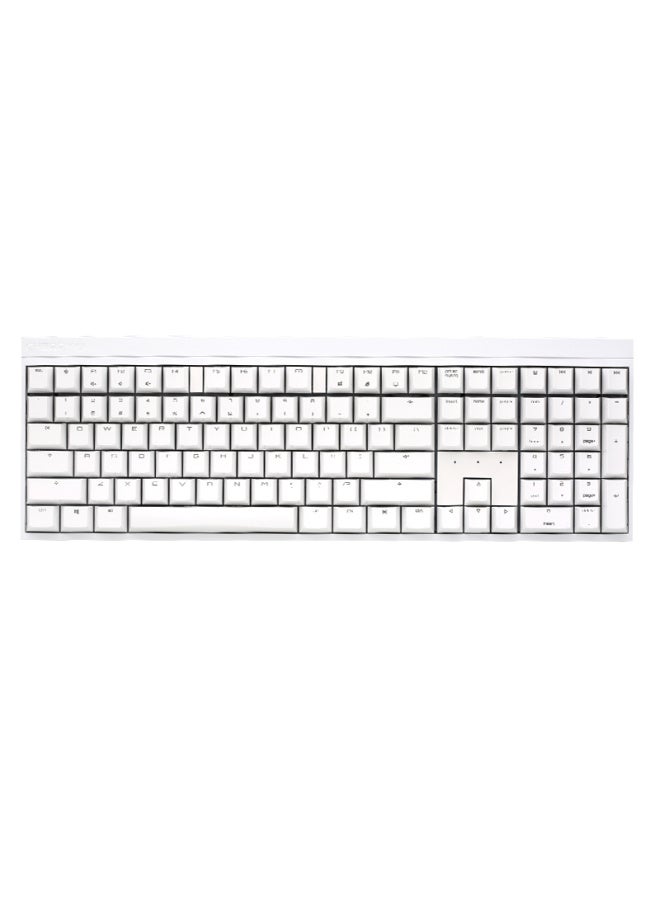 Cherry Mx2.0s Mechanical Keyboard Gaming Keyboard Office Keyboard Computer Keyboard Full-size Keyboard Wired Keyboard Cherry Non-steel Structure White Red Switch