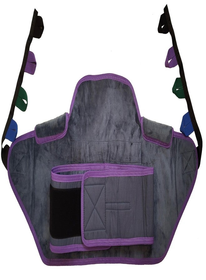Tuffcare Sit to Stand Assist Standing Sling w/Belt (Large) fits Hoyer, Invacare, McKesson, Drive, Lumex, Medline, Joerns and Other Sit to Stand Lifts, Solid Fabric Polyester Patient Lift Slings - Image 1