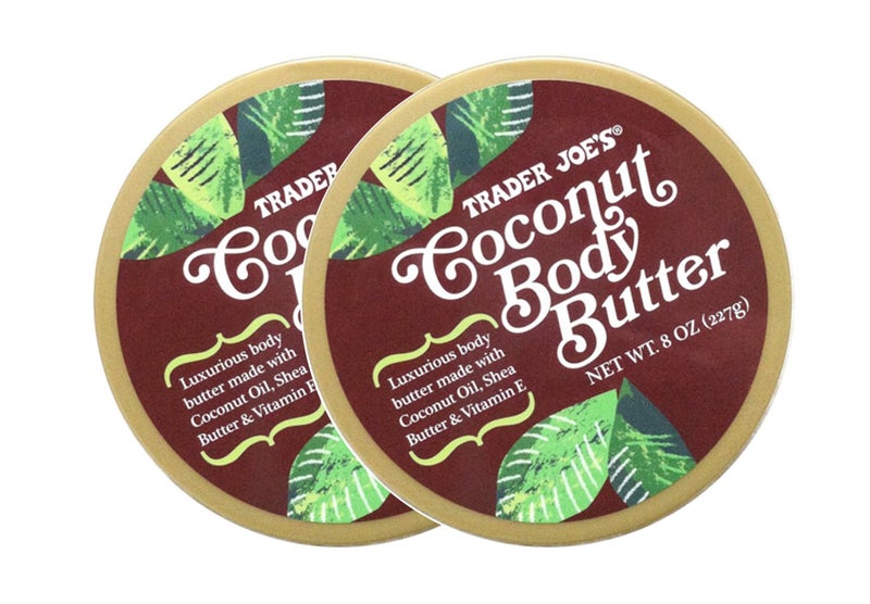 Trader Joe's Coconut Body Butter, 8 Ounce (Pack of 2) - Image 1