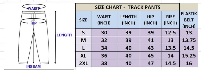 Lymio Track Pant for Men || Regular Fit || Track Pants || Full Elastic Jogger Track Pant (TP-32-Black-2XL) - Image 3