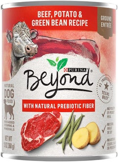 Purina Beyond Grain Free Beef, Potato & Green Bean Recipe Ground Entree Adult Wet Dog Food 13 Ounce (Pack of 6) - pzsku/Z95291910955E45698E50Z/45/_/1737032155/19492e36-97b3-4351-beaf-b17ce48774f2