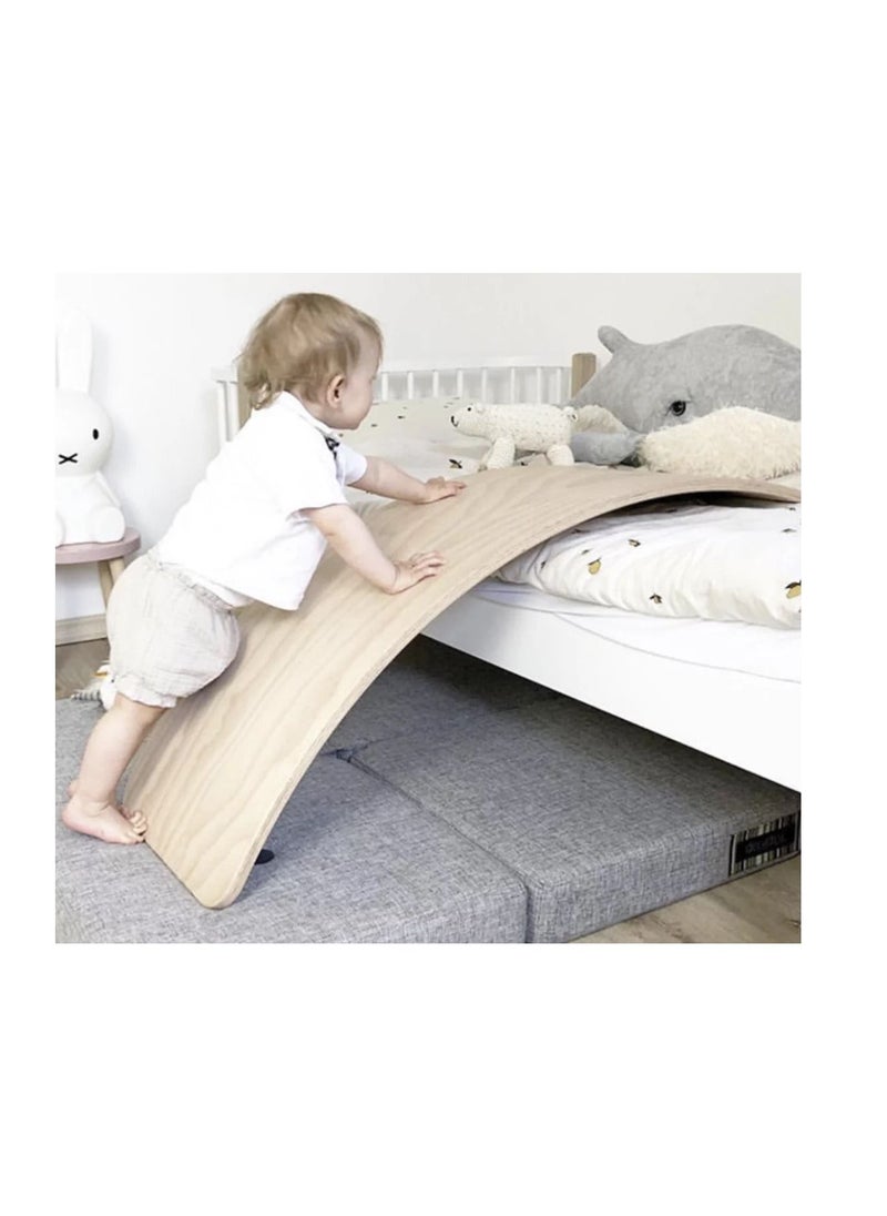 Pikkaboo Woody Buddy Balance Board Gray  - Image 3
