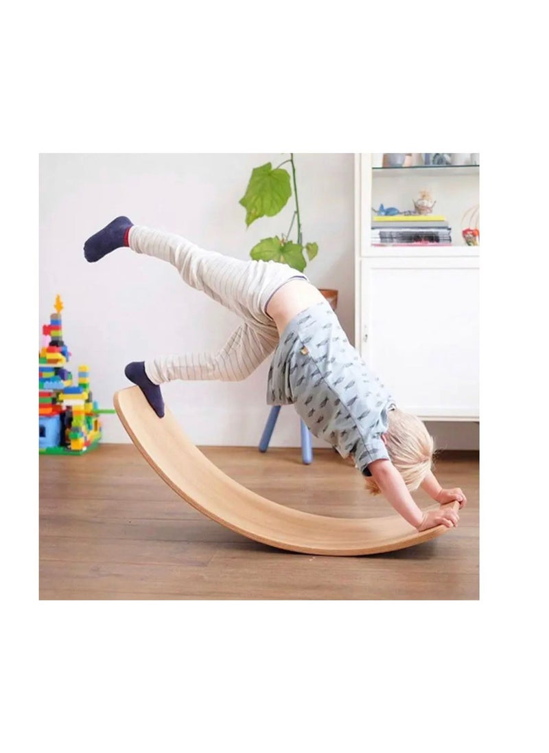 Pikkaboo Woody Buddy Balance Board Gray  - Image 4
