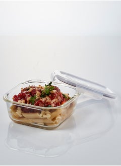 LOCK & LOCK LocknLock 750ml Oven Glass Square Container – Durable, Microwave Safe Food Storage Solution  - Image 2