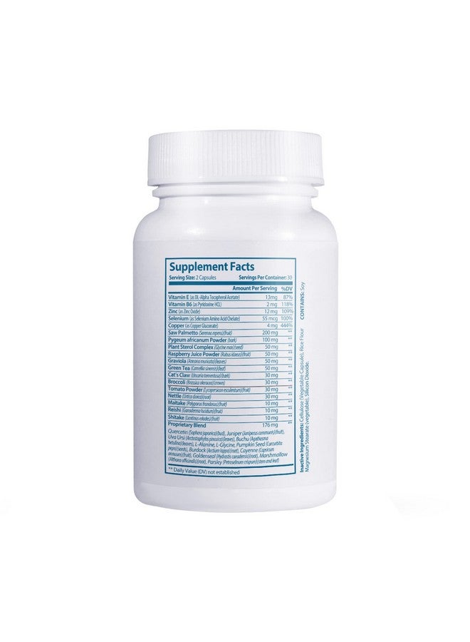 Clinical Effects Prostate Health Supplement - Prostate Support and Men's Health Wellness Formula - 60 Capsules - with Vitamin E, Pumpkin Seed and Saw Palmetto for Men of All Ages - Made in The USA - Image 2