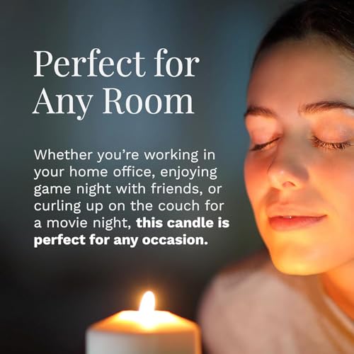 Candle-Lite Scented Candles, Mistletoe & Berries Scent, 14 oz 3-Wick Jar Candle, 45 Hours Burn Time, Perfect for Gifting and Celebration - Image 4