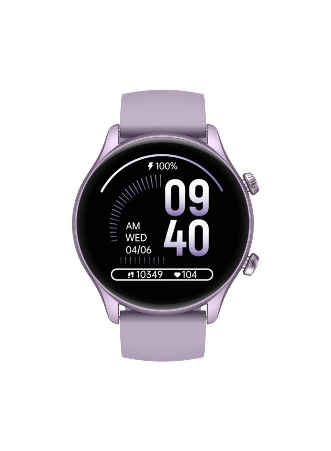 Zeblaze Smartwatch with Bluetooth Calling, Heart Rate Monitor, Step & Fitness Tracker – Unisex Smart Watch for Android & iOS, Activity & Sleep Tracking, Purple - Image 1