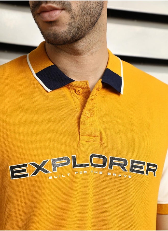HIGH STAR - Men Yellow T-shirts - Image 1