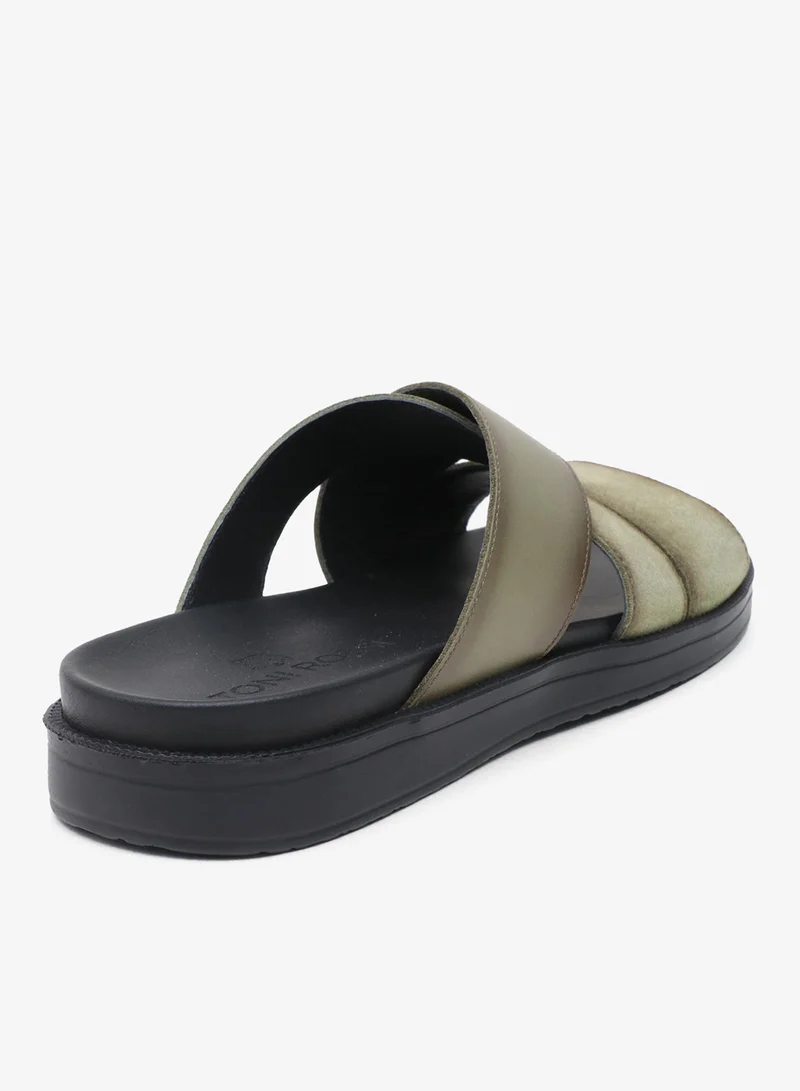 TONI ROSSI Olive Vance Casual Men’s Sandals for Men | Best Price UAE