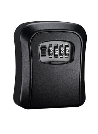 Key Lock Box, Wall Mount Key Storage Safe Box for Keys, 4 Digit Combination with Resettable Code with A B Switch, Indoor Outdoor Waterproof House Key Lock Box for Spare House Keys (Black) - pzsku/Z95295DE88EC110EB98FCZ/45/_/1696663742/5c902873-39ce-450c-aeb7-ff6fc45d5d72