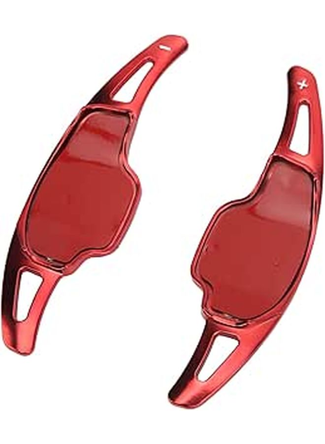 Universal Red Steering Wheel Shifter ABS Extension For Smooth Quick Shifts Auto Enthusiasts - Image 1