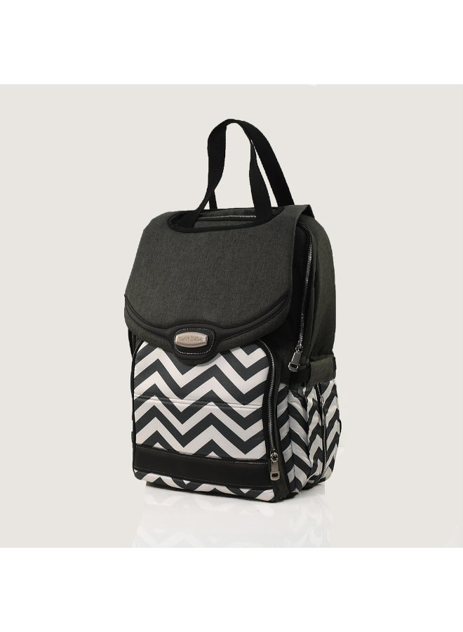 Petit bebe Diaper Bag Premium Forme zigzag - Image 1