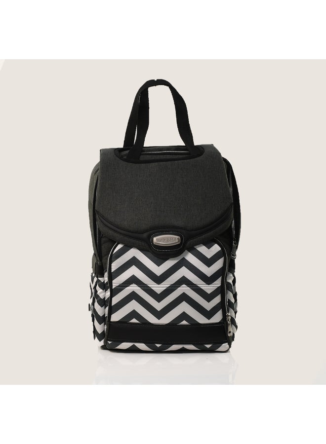 Petit bebe Diaper Bag Premium Forme zigzag - Image 2