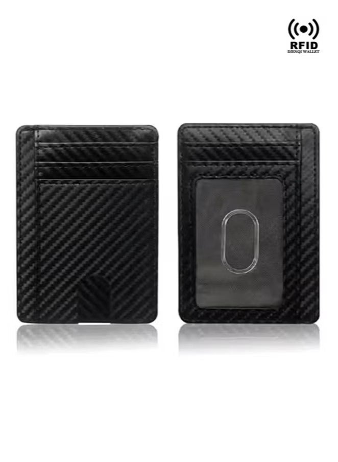 Premium Leather Wallet for Men – RFID Blocking, Minimalist Design, Card & Money Holder, Durable, Multi-Card Capacity - Image 4