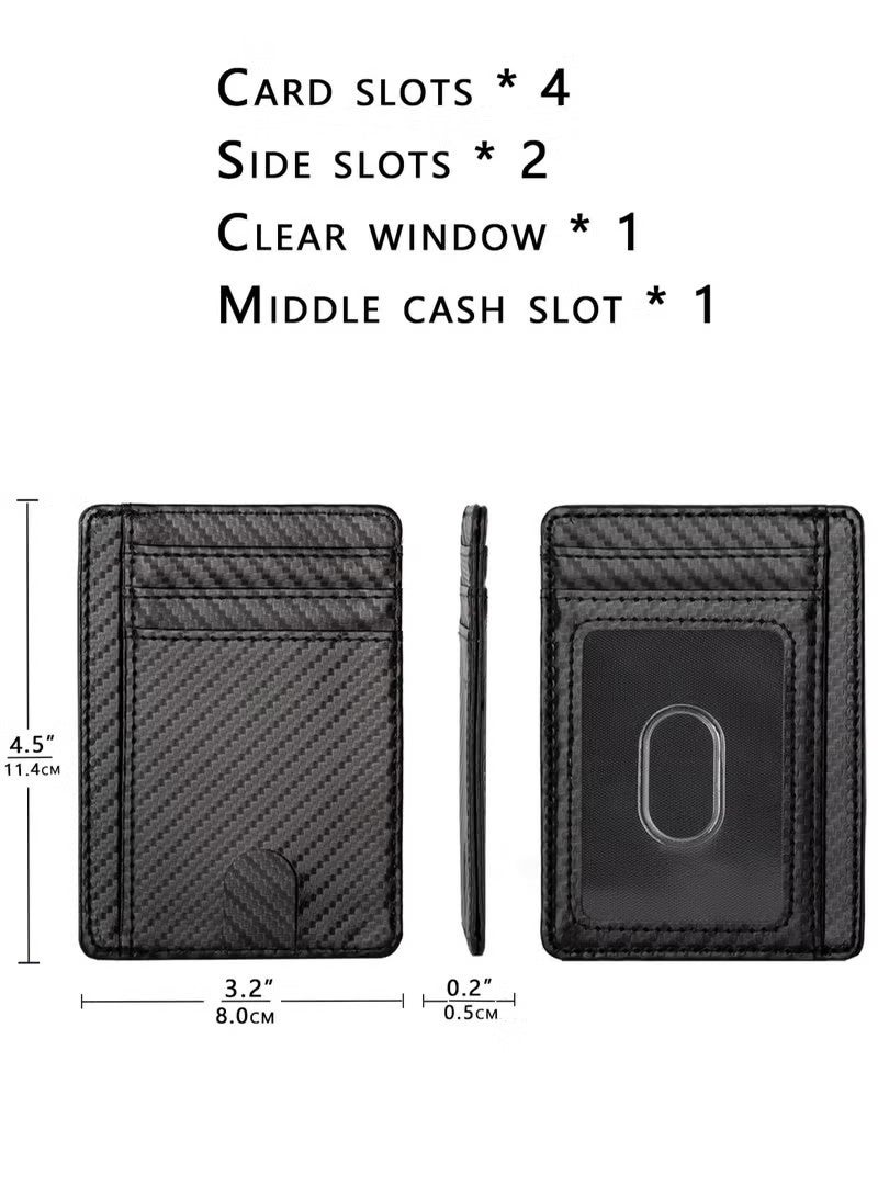 Premium Leather Wallet for Men – RFID Blocking, Minimalist Design, Card & Money Holder, Durable, Multi-Card Capacity - Image 2