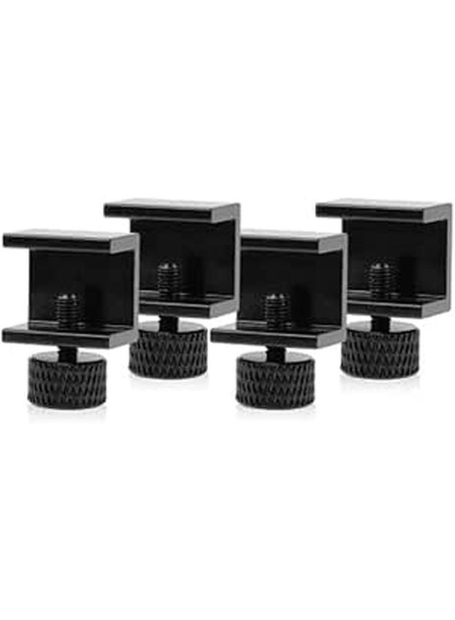 Aluminium Alloy Heated Bed Clips 4Pcs Glass Heatbed Clamp Build Platform Retainer - Image 1