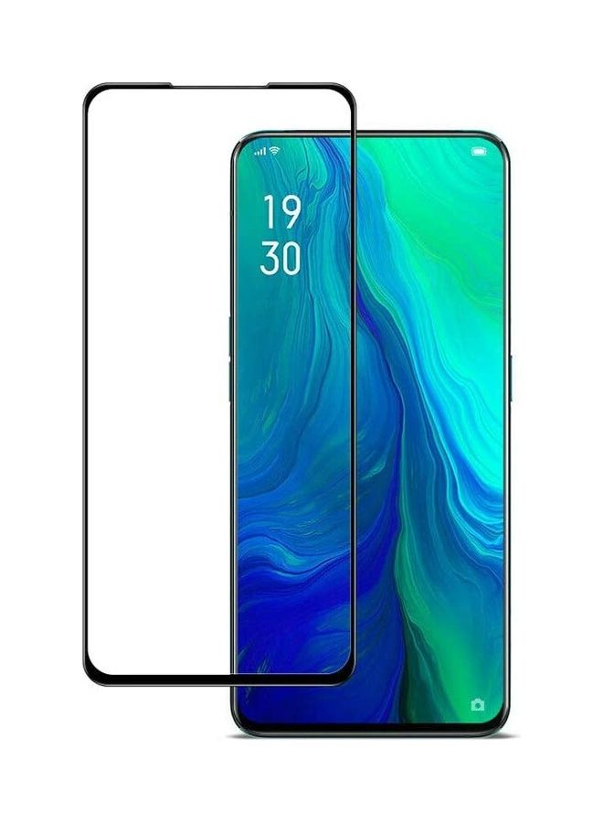 ICS Tempered Glass Screen Protector For Oppo Reno 10x Zoom Black/Clear - Image 1