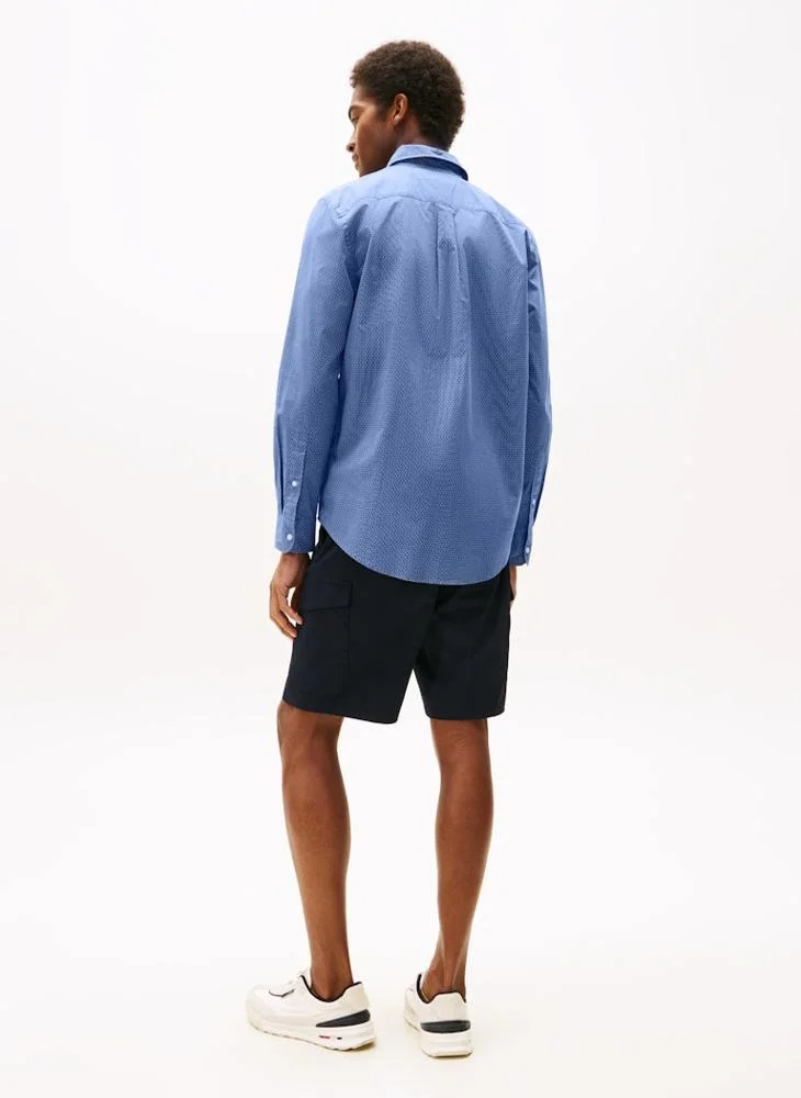 TOMMY HILFIGER Regular Fit Print Poplin Shirt