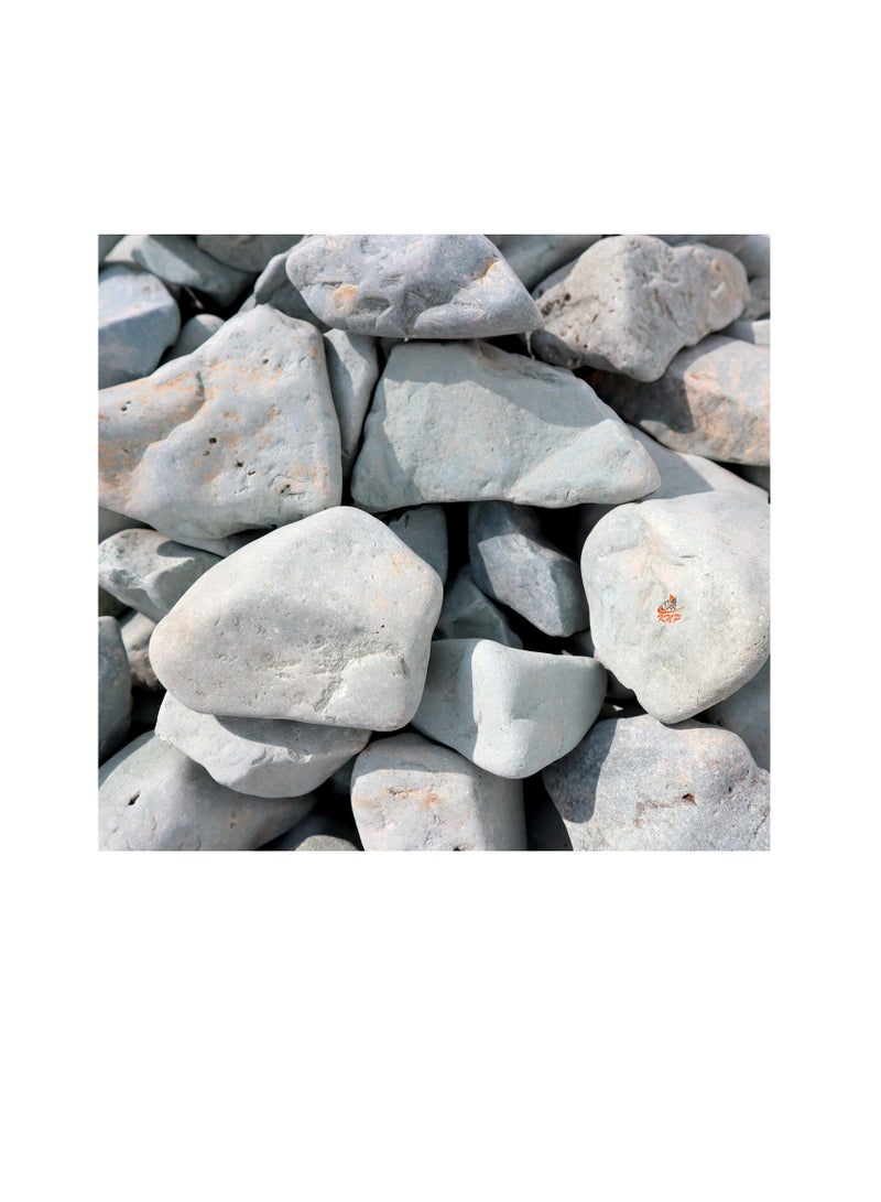 كنب حجر النهر الأخضر مادة الحديقة الطبيعية - Image 1