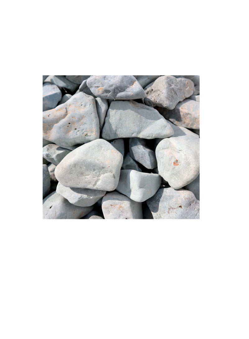 كنب حجر النهر الأخضر مادة الحديقة الطبيعية - Image 3