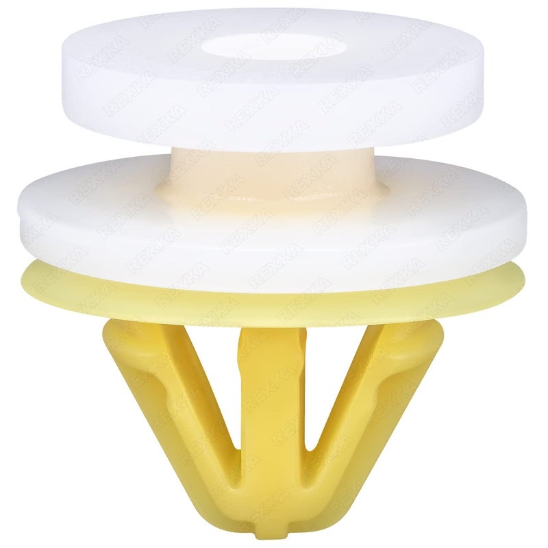 Rexka 40pcs Wheel Flare Moulding Clips DYC101420 Compatible with Land Rover Freelander Ranger Rover LR3 LR4 - Image 1