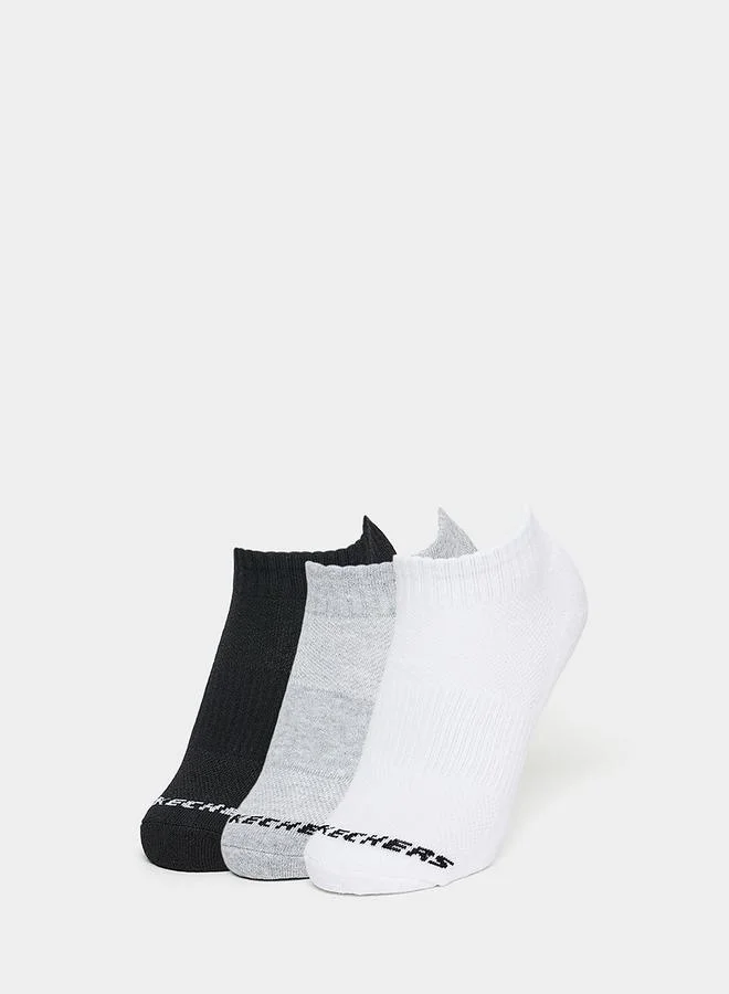 SKECHERS Pack of 3 - Half Terry Ankle Length Socks