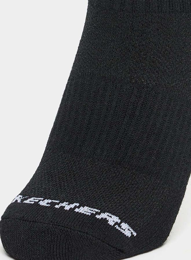 SKECHERS مجموعة من 3 جوارب بطول الكاحل نصف تيري - Image 3