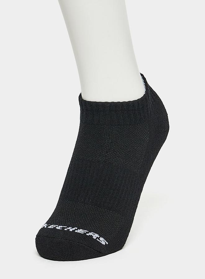 SKECHERS مجموعة من 3 جوارب بطول الكاحل نصف تيري - Image 2